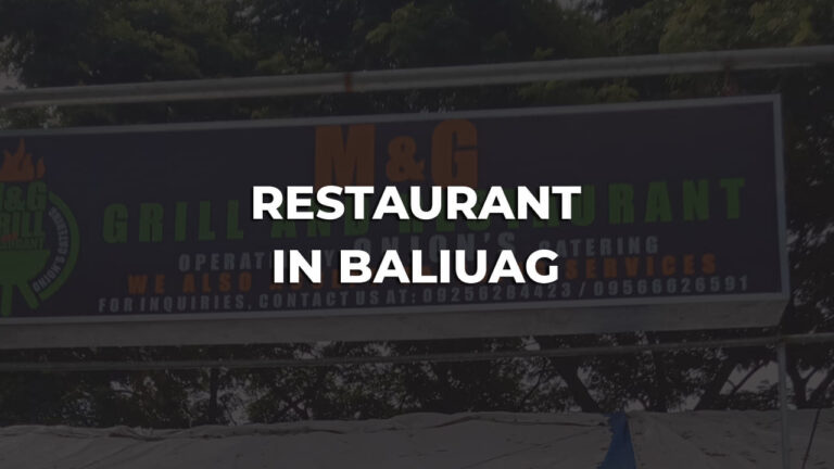 comfortable & best restaurant in baliuag philippines