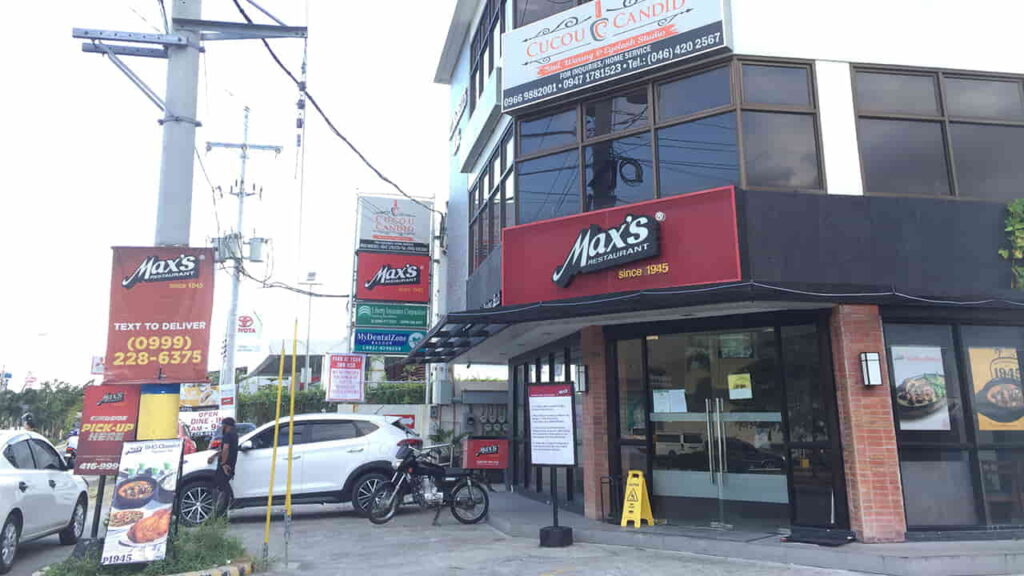 picture of max's restaurant, restaurant in bacoor