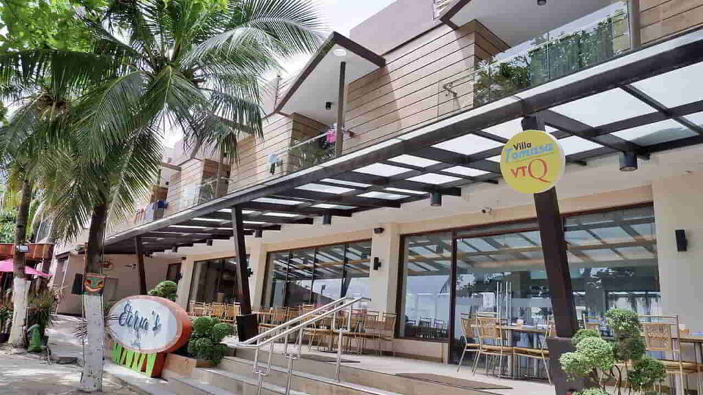 picture of villa tomasa & eteria's restaurant, restaurant in alona beach