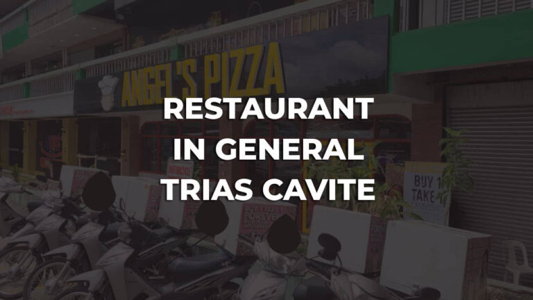 best restaurant in general trias cavite philippines