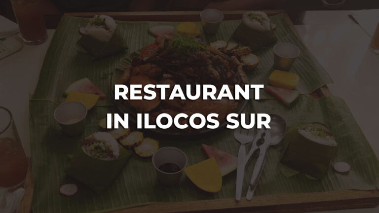 best restaurant in ilocos sur philippines you should try