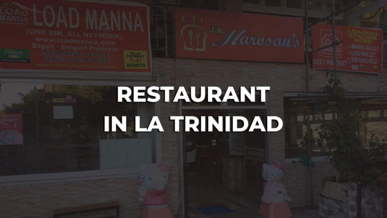 comfortable & best restaurant in la trinidad philippines