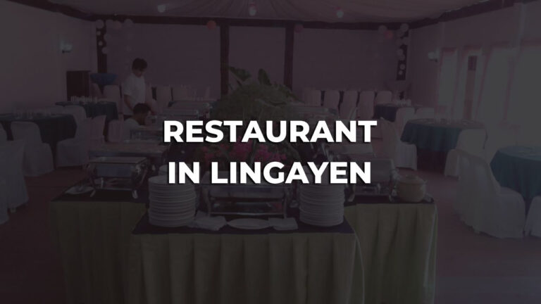 comfortable & best restaurant in lingayen philippines