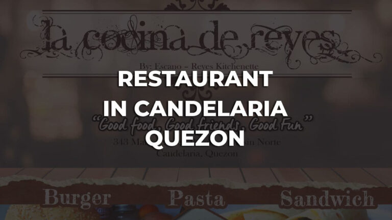 cozy & best restaurant in candelaria quezon philippines