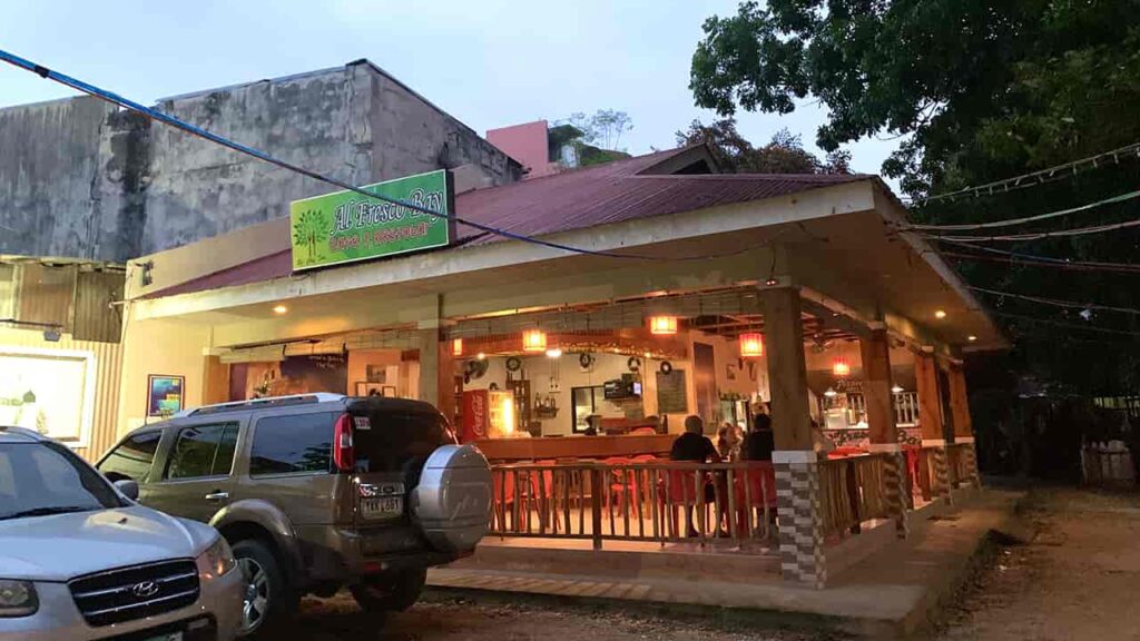 picture of al fresco bay cafe' & restobar, restaurant in bohol