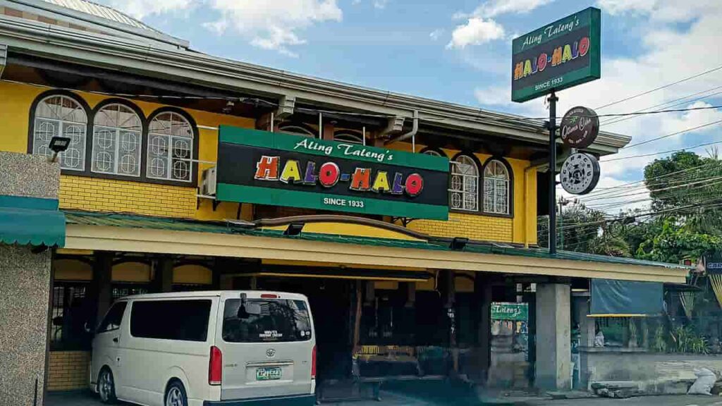 picture of aling taleng's halo-halo, restaurant in laguna