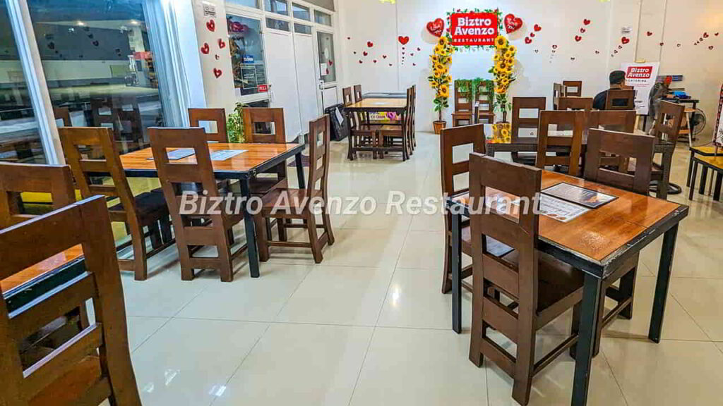 picture of biztro avenzo restaurant main branch, restaurant in iba zambales