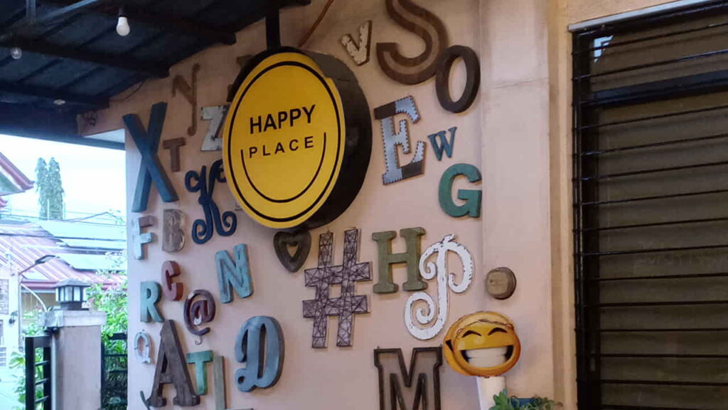 picture of happy place, restaurant in las pinas