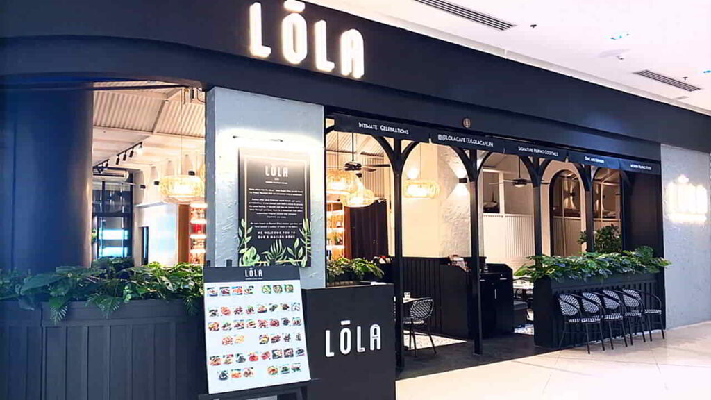 picture of lola, restaurant in conrad manila