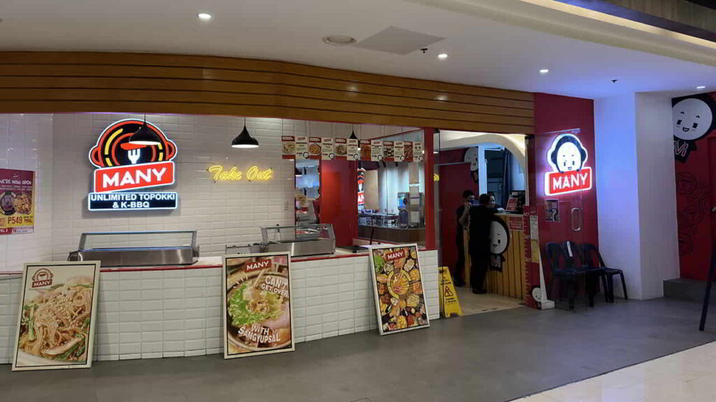 picture of many unlimited topokki & k-bbq, restaurant in galleria