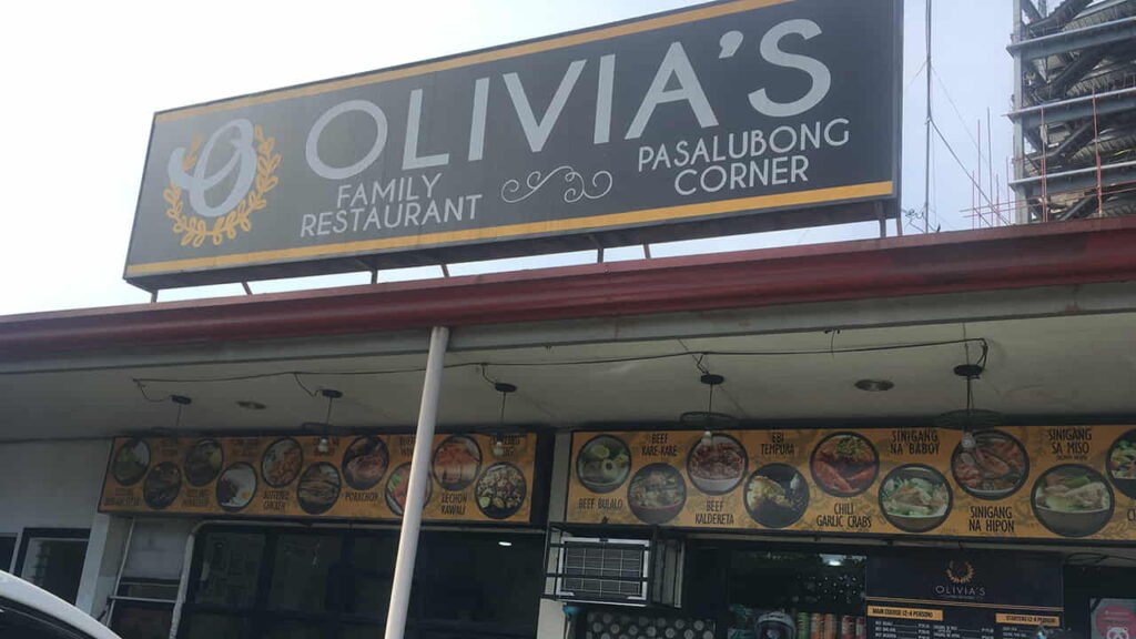 picture of olivia's restaurant and take out corner, restaurant in kawit cavite