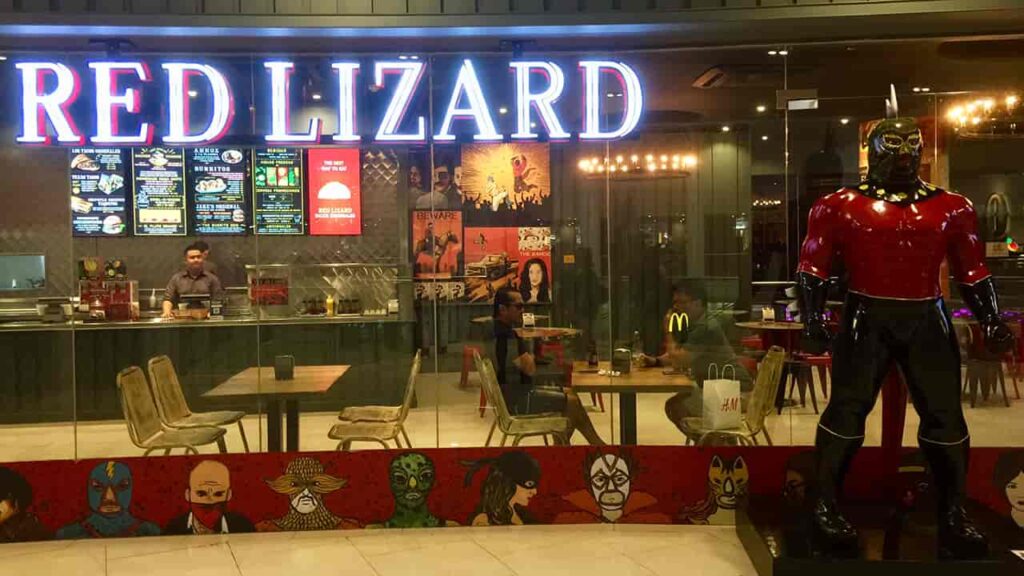 picture of red lizard, filinvest cyberzone, restaurant in cebu it park