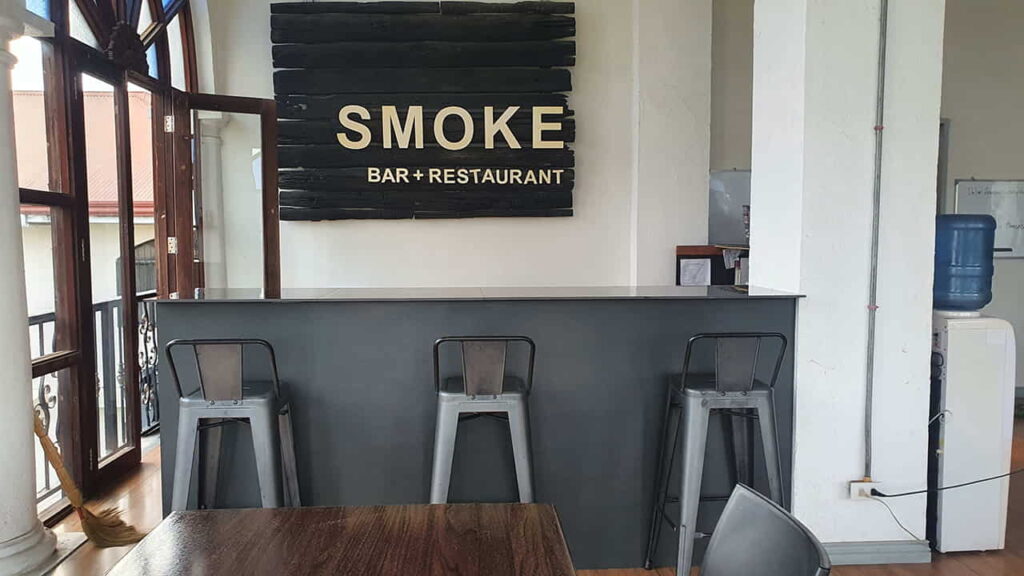 picture of smoke bar and restaurant, restaurant in ilocos norte