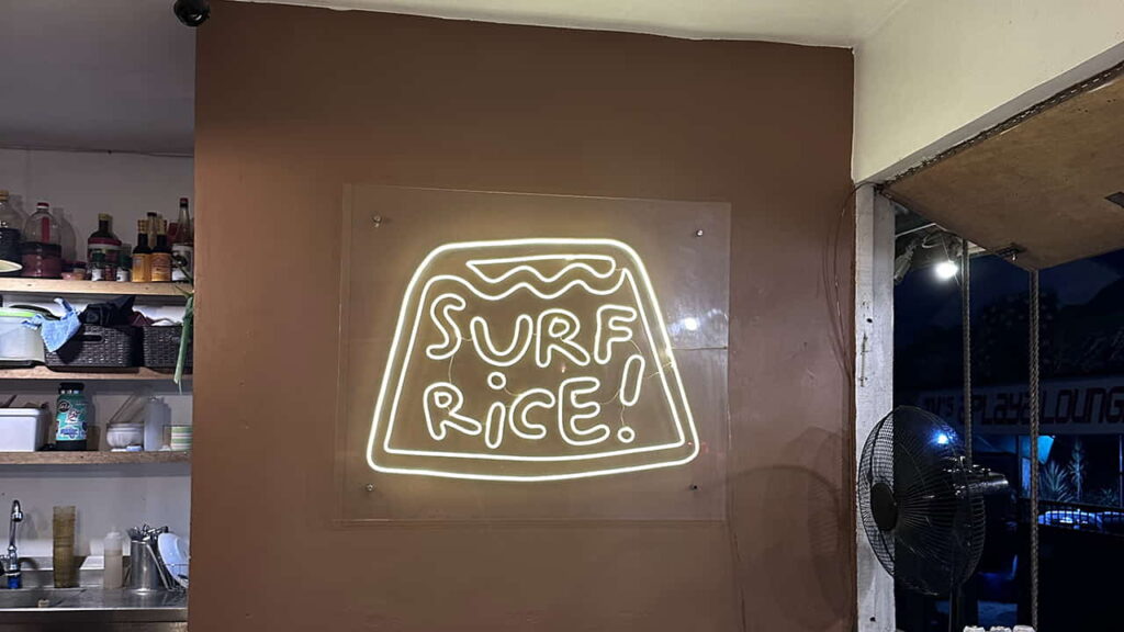 picture of surf rice la union, restaurant in la union