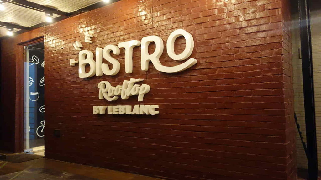 picture of the bistro rooftop by leblanc, restaurant in kapitolyo