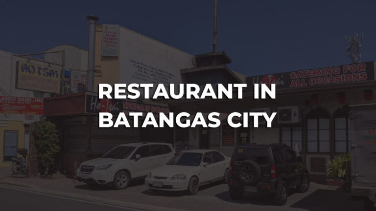 restaurant in batangas city philippines