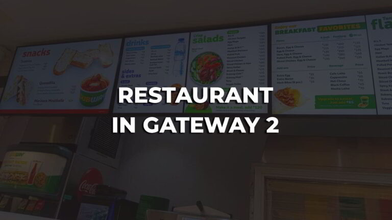 tastiest & best restaurant in gateway 2 philippines