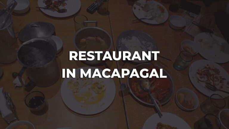 comfortable & best restaurant in macapagal philippines