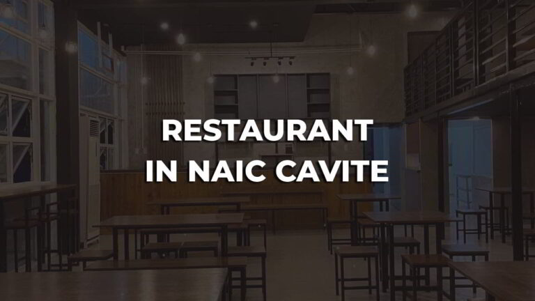 comfortable & best restaurant in naic cavite philippines