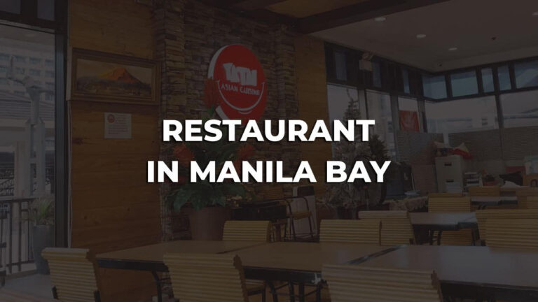 favorite & best restaurant in manila bay you can't miss