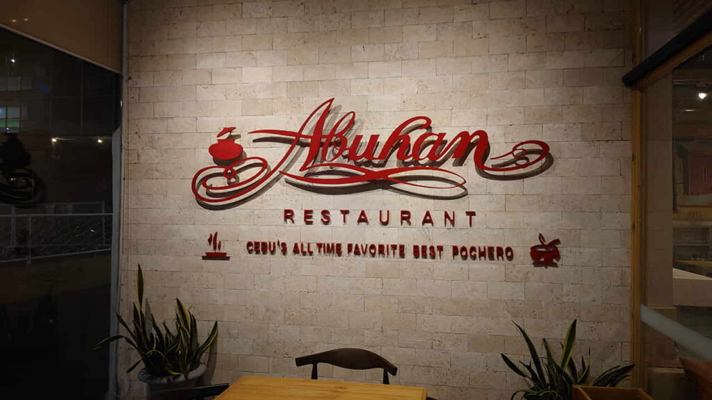 picture of abuhan restaurant - mango, restaurant in mango avenue cebu