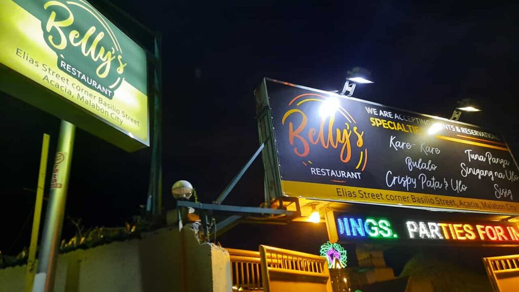 picture of belly's restaurant, restaurant in malabon