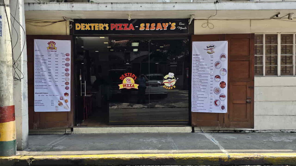 picture of dexter pizza intramuros, restaurant in manila cathedral