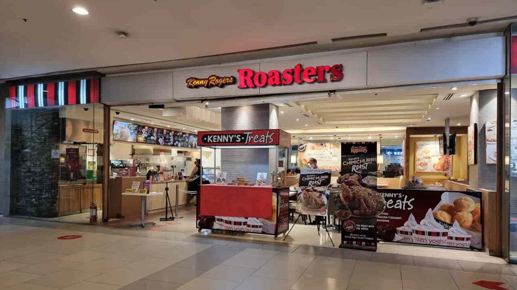 picture of kenny rogers roasters, restaurant in marquee mall