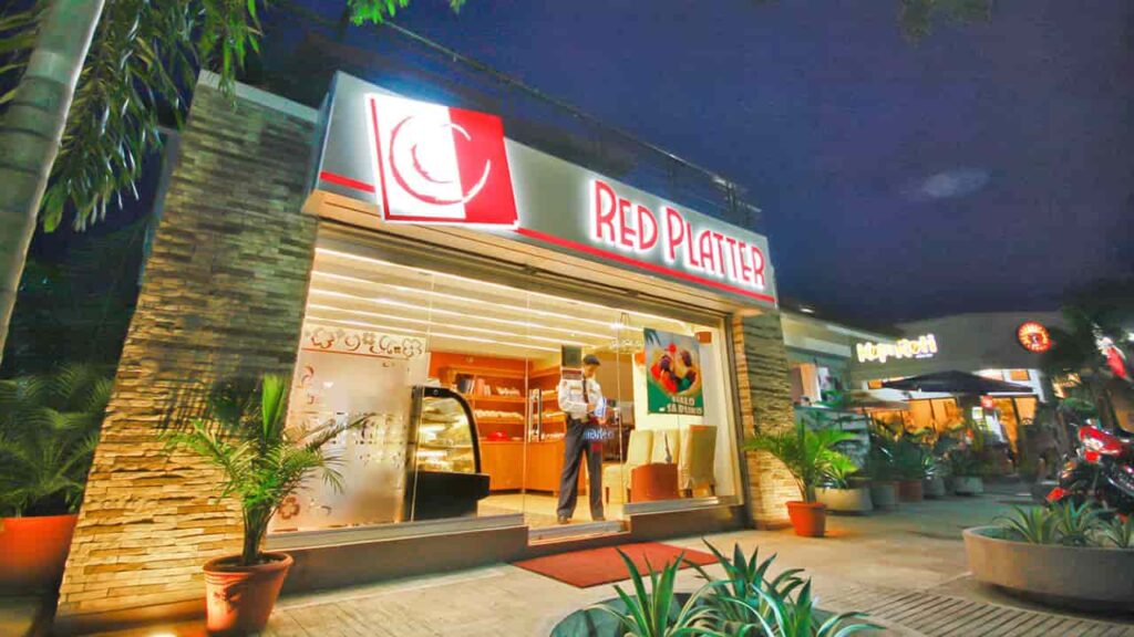 picture of red platter, restaurant in naga city