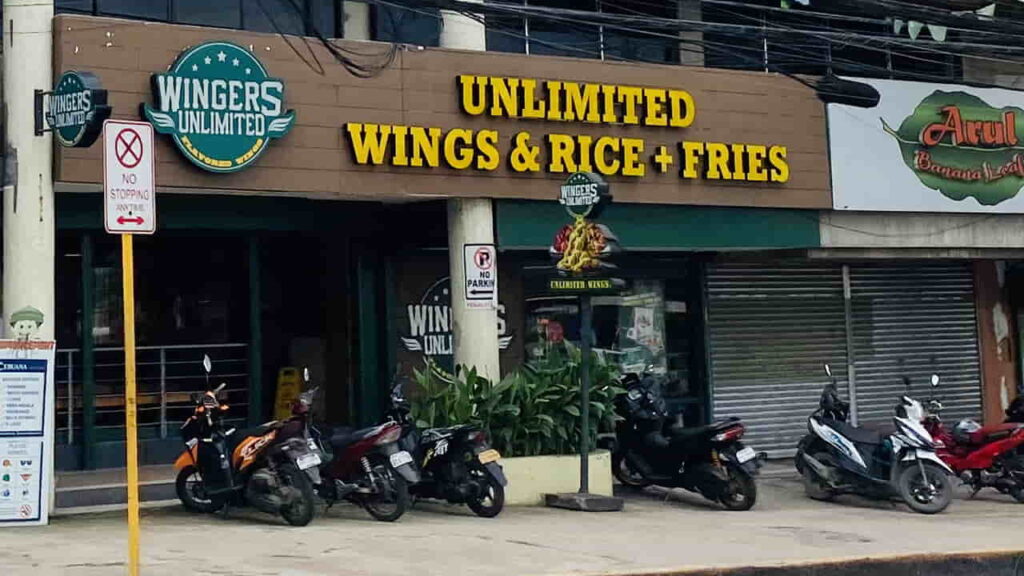 picture of wingers unlimited, restaurant in mango avenue cebu