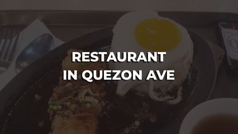 best restaurant in quezon ave philippines you should try