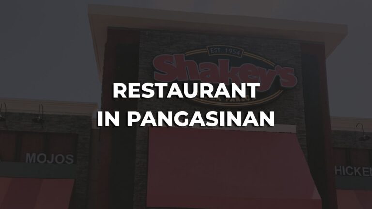 comfortable & best restaurant in pangasinan philippines