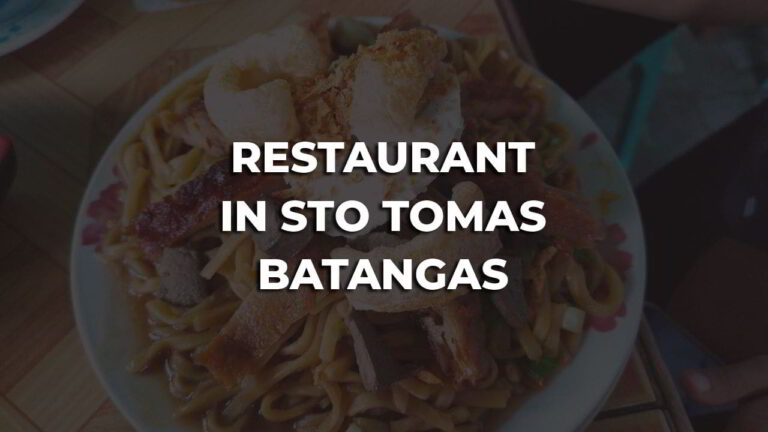 cozy & best restaurant in sto tomas batangas philippines