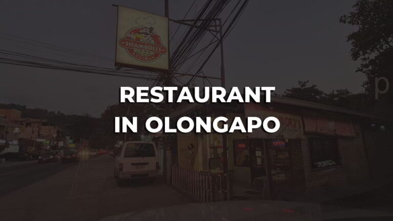 friendly & best restaurant in olongapo philippines