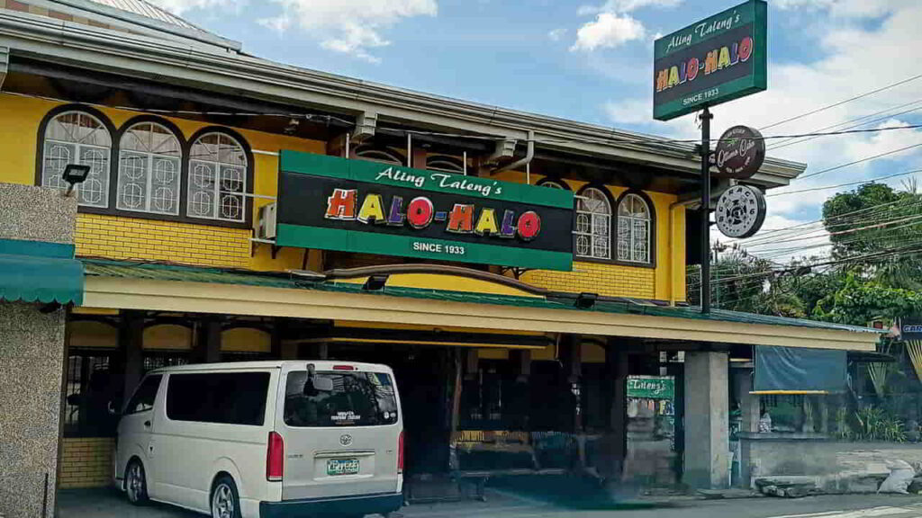 picture of aling taleng's halo-halo, restaurant in pagsanjan laguna