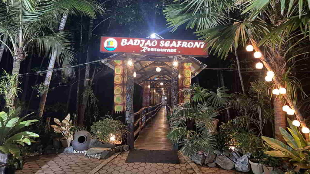 picture of badjao seafront restaurant, restaurant in palawan