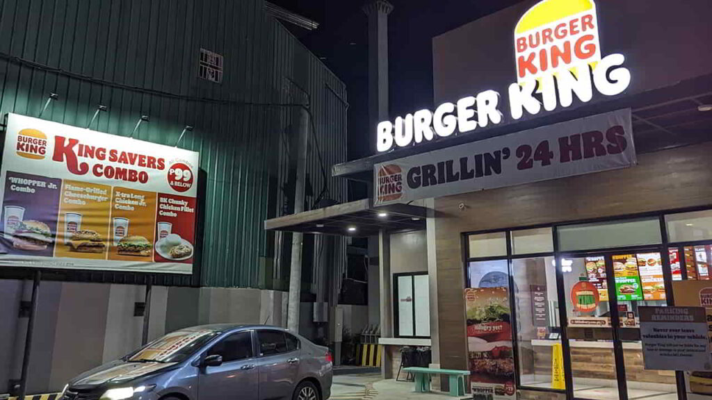 picture of burger king, restaurant in san pablo laguna