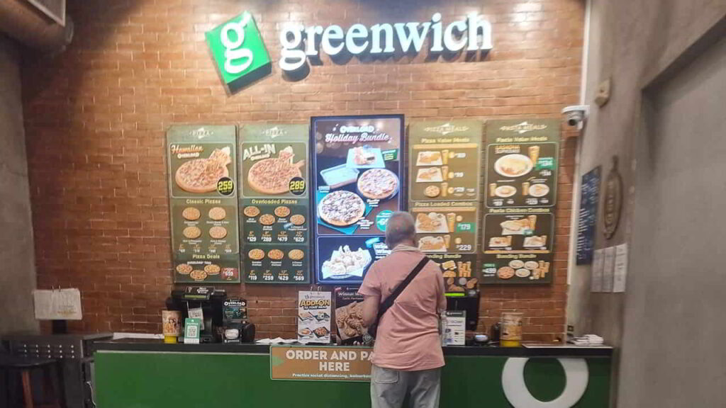 picture of greenwich, restaurant in quezon ave