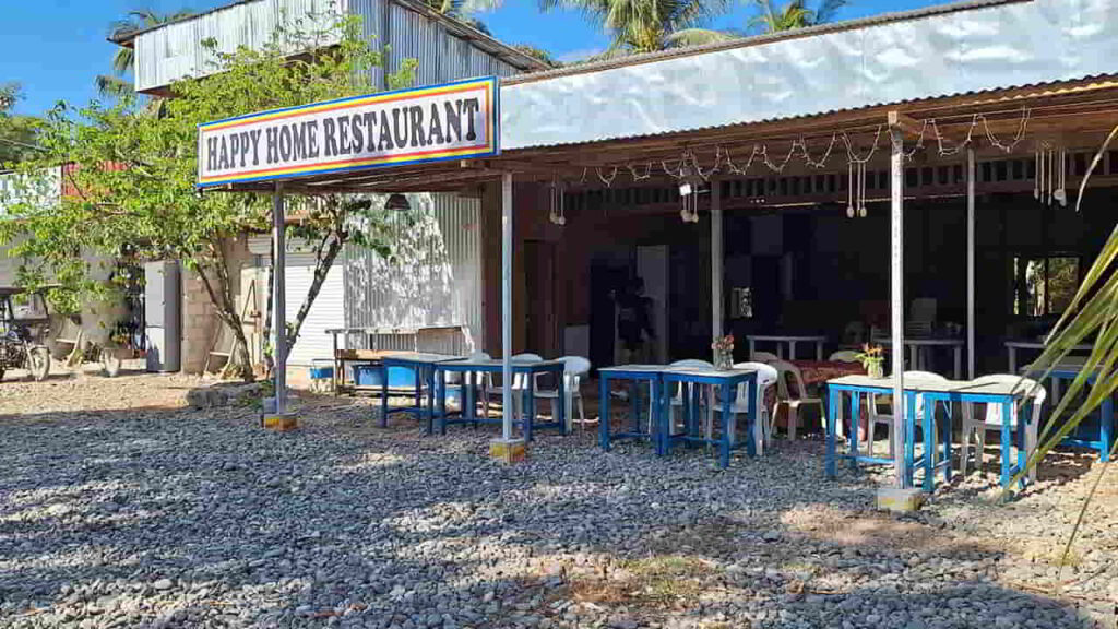 picture of happy home restaurant, restaurant in palawan