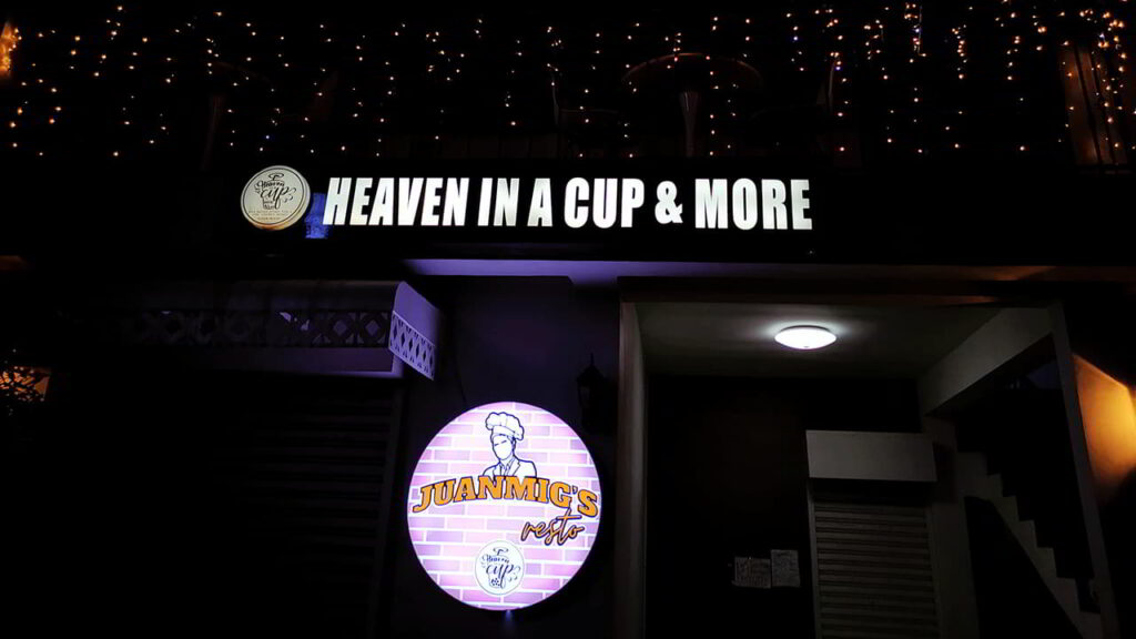 picture of heaven in a cup & more, restaurant in pagsanjan laguna