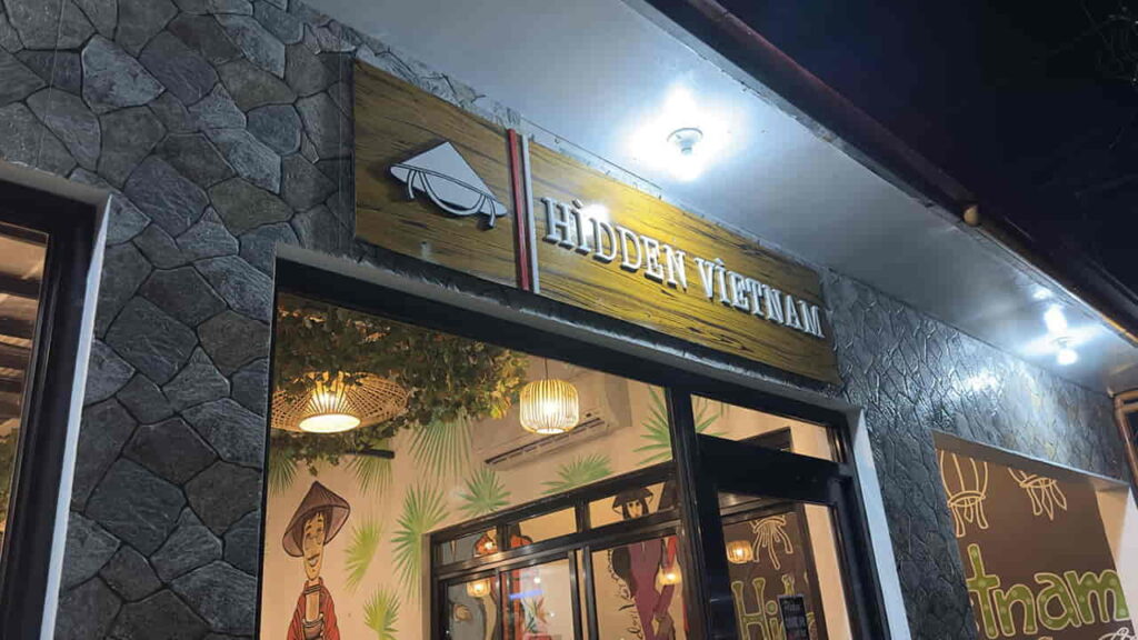 picture of hidden vietnam silang, restaurant in silang cavite