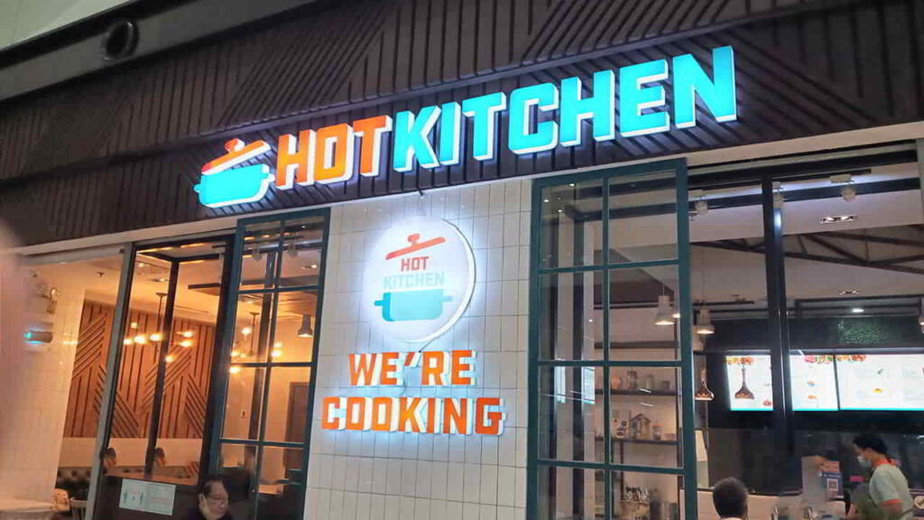 picture of hot kitchen, restaurant in sm light mall