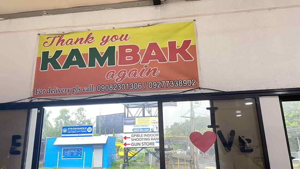 picture of kambak foods corp., restaurant in san pablo laguna