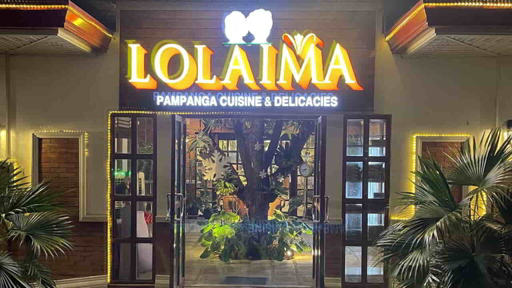 picture of lola ima pampanga cuisine, restaurant in pampanga