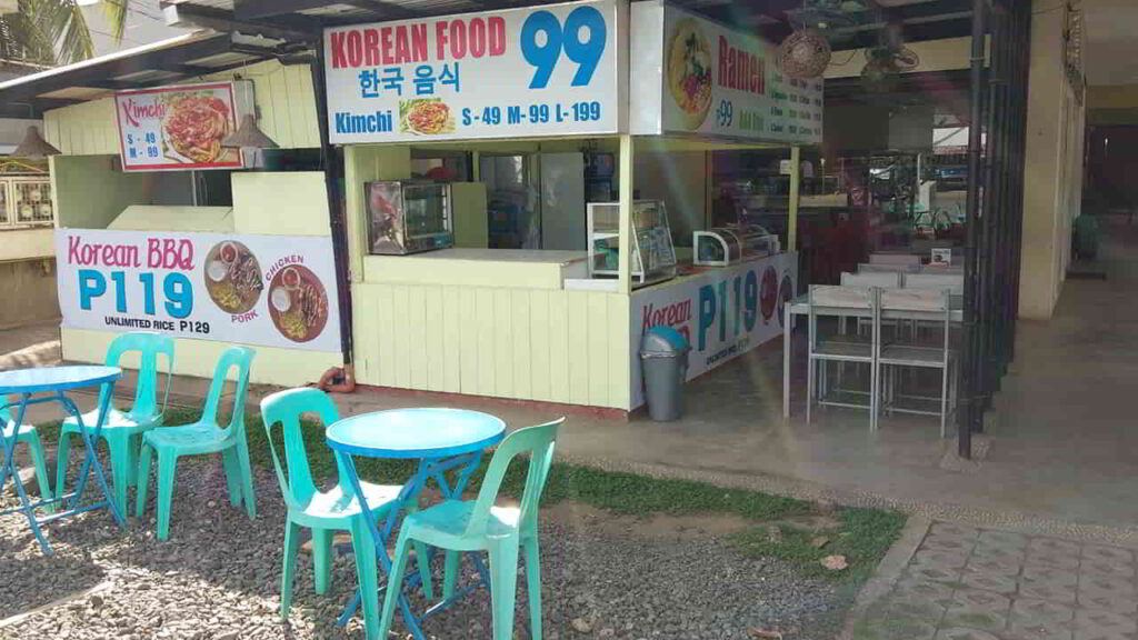 picture of pick 'n eat korean food, restaurant in puerto princesa