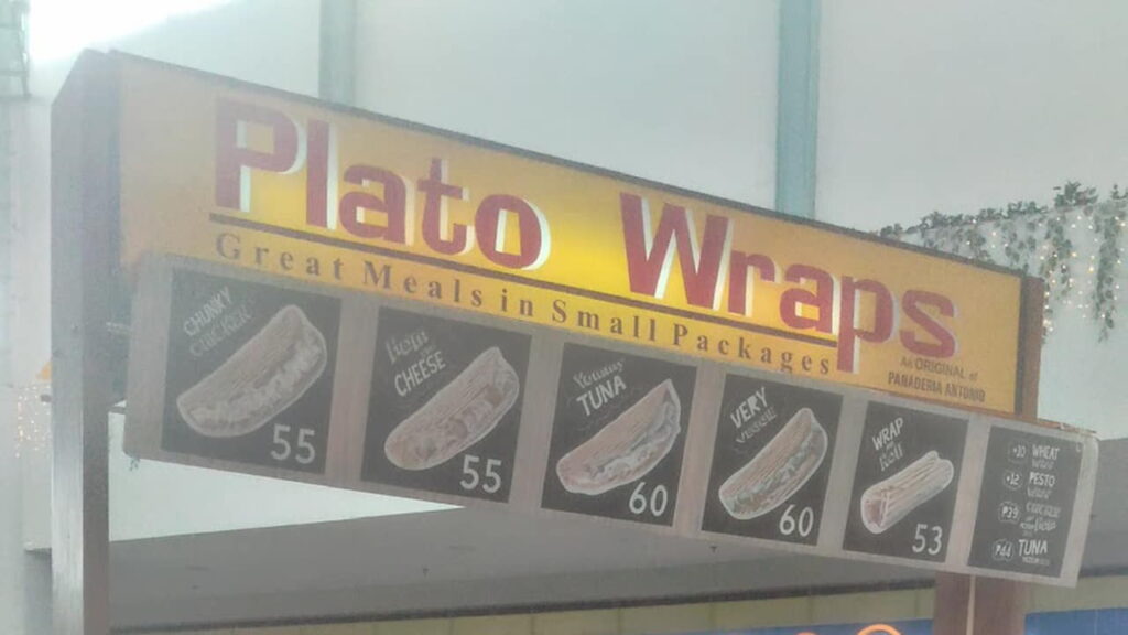 picture of plato wraps, restaurant in sm batangas city