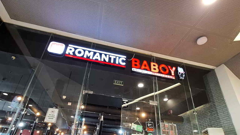 picture of romantic baboy light mall, restaurant in sm light mall