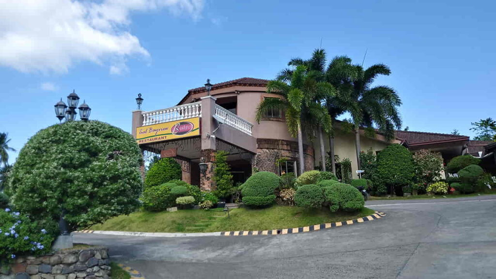 picture of taal bistro, restaurant in taal batangas