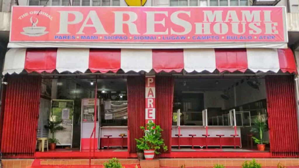 picture of the original pares mami house - españa branch, restaurant in sampaloc manila