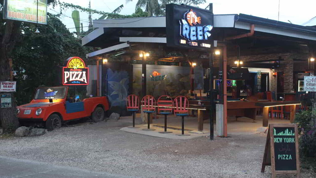 picture of the reef, restaurant in panglao